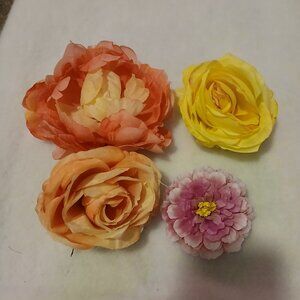 Vintage inspired Pinup Rockabilly Hair Flower Bundle (006)